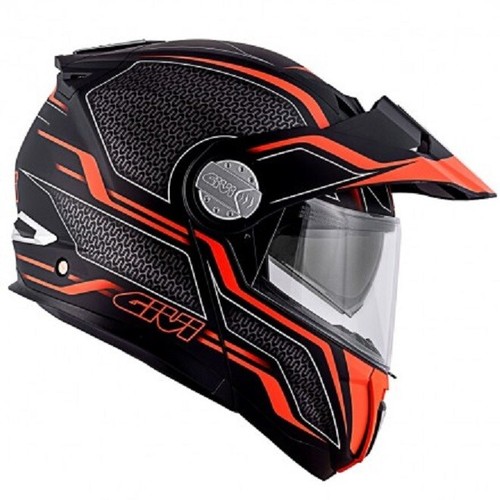 Helmet GIVI X33 Layers Black Orange Honda Africa Twin Crosstourer CB500X |  eBay