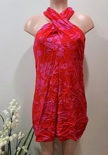 Nwt Cupshe Multicolor Abstract Halter Size S