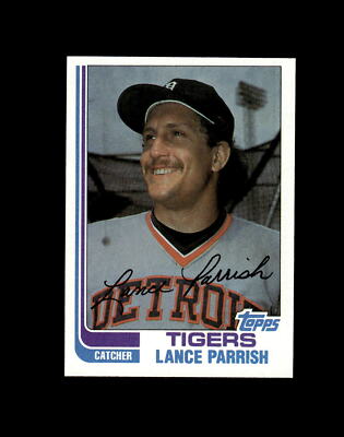Detroit Tigers Lance Parrish #535 Topps Baseball Near Mint or Better top