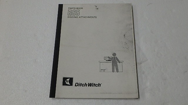DITCH WITCH R65 DIGGING ATTACHMENT PARTS MANUAL