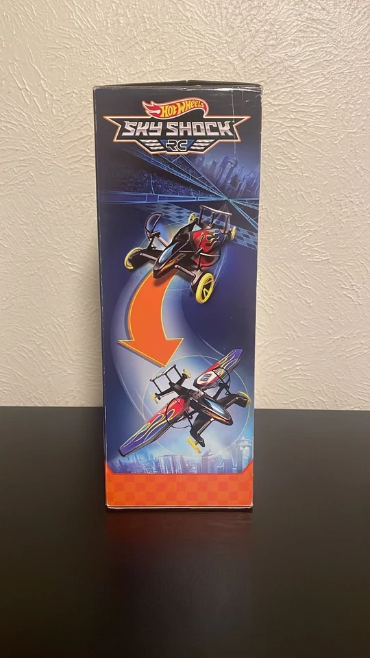 Hot Wheels Sky Shock Helicopter Remote Control Car Plane Mattel Open Box RARE - Image 3 of 3