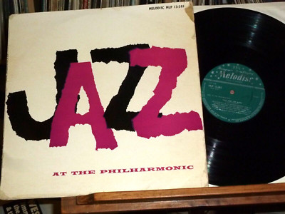ED1 1950s Melodisc Jazz At The Philharmonic Vol 1 Howard McGhee Willie Smith NM