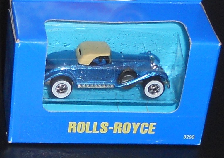 HOT WHEELS TREASURE HUNT (1) RARE 1989/ 90 ROLLS ROYCE PHANTOM II