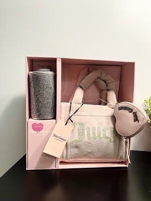 Juicy Couture Big Spender Mini Tote 3 Piece Gift Set - Dusty Blush