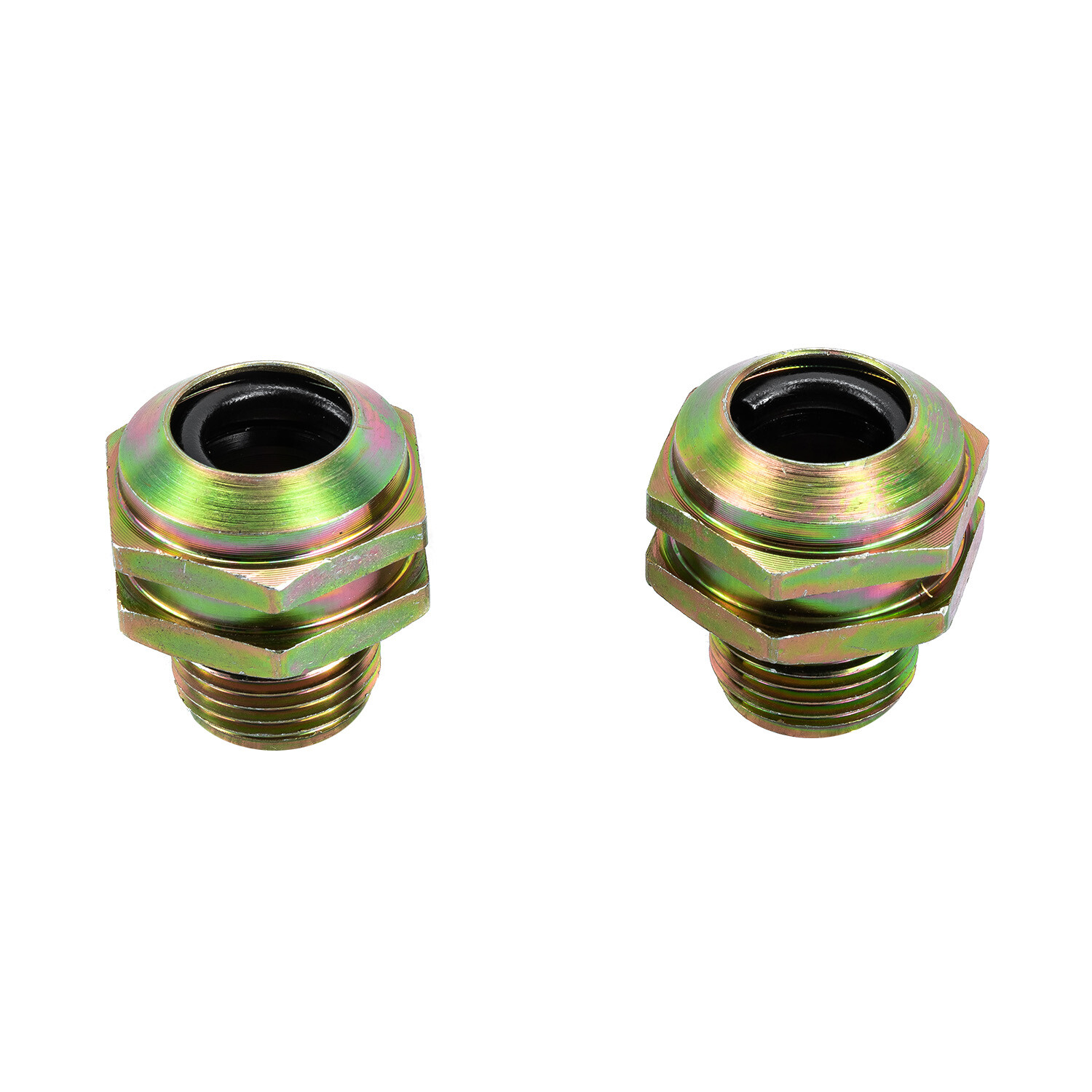 2PCS Universal M18x1.5 Transmission Oil Cooler Adapter for Radiator