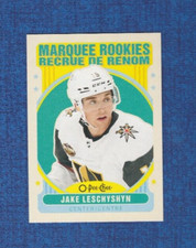 2021-22 OPC O-pee-chee RETRO Marquee Rookies # 629 Jake Leschyshyn