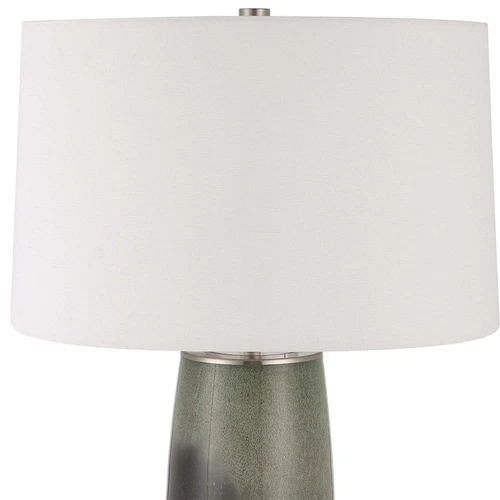 Campa Gray-Blue Table Lamp - Picture 5 of 7