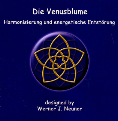THE VENUS FLOWER - 2 stickers for energetic disruption - Werner Johannes Neuner
