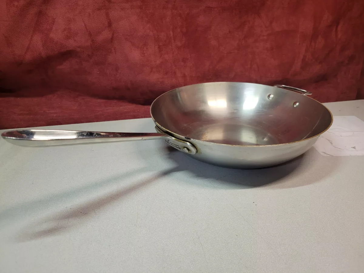 All-Clad 12 Stainless Steel Chef Pan Wok *Will Work on Induction Range  Stovetop