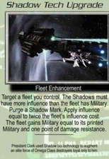 Babylon 5: Shadow Tech Upgrade [Lightly Played] from set The Great War B5 Preced