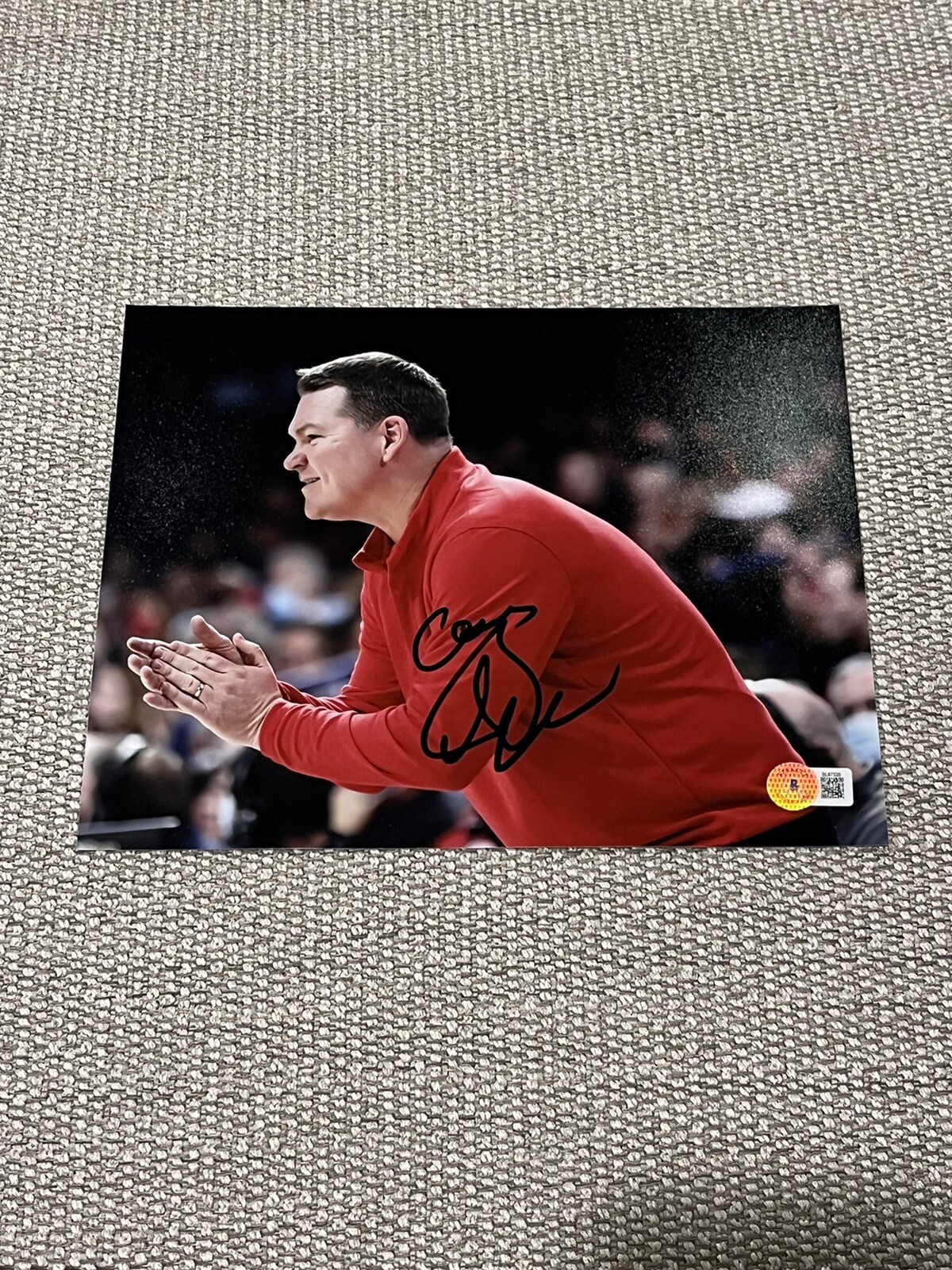 BECKETT COA TOMMY LLOYD Autographed Signed 8x10 Photo Arizona Wildcats Basketball 