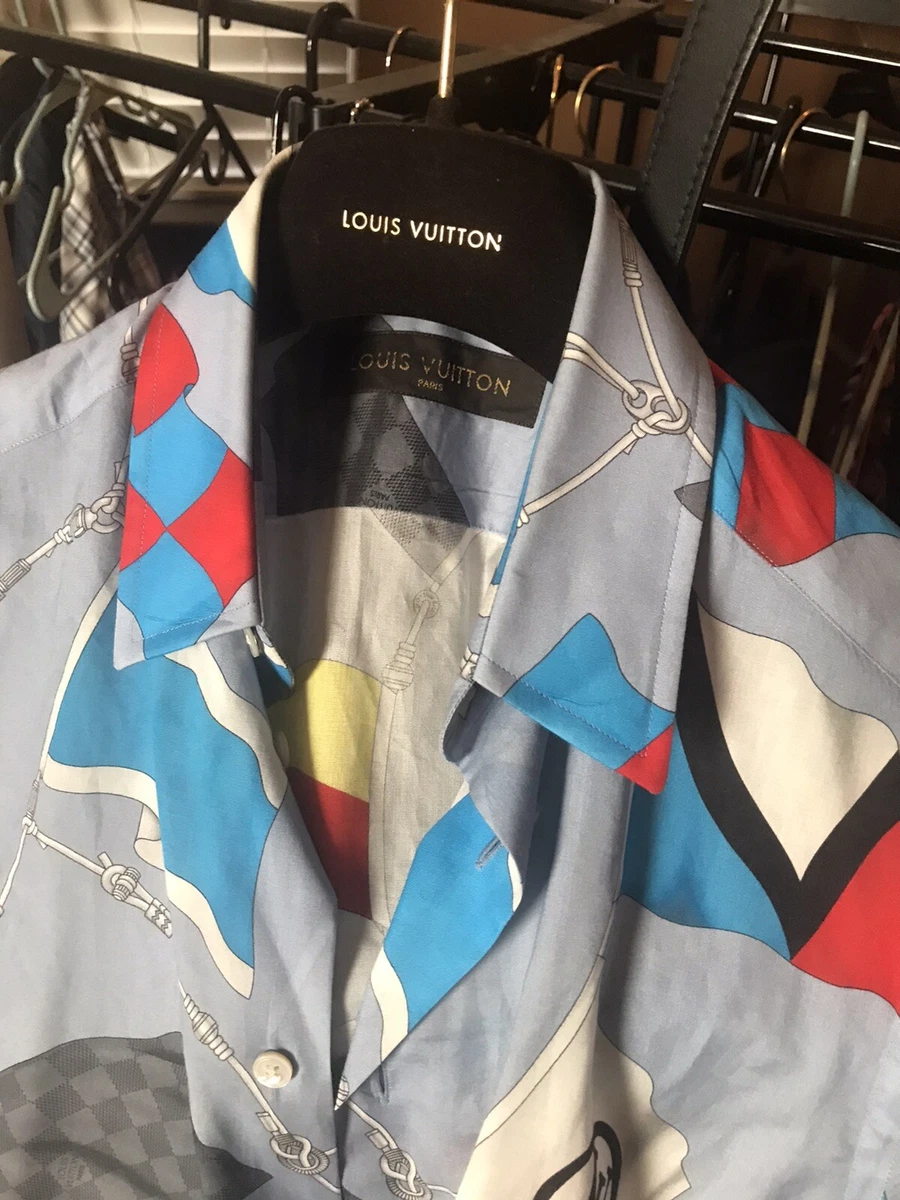 louis vuitton button up shirt