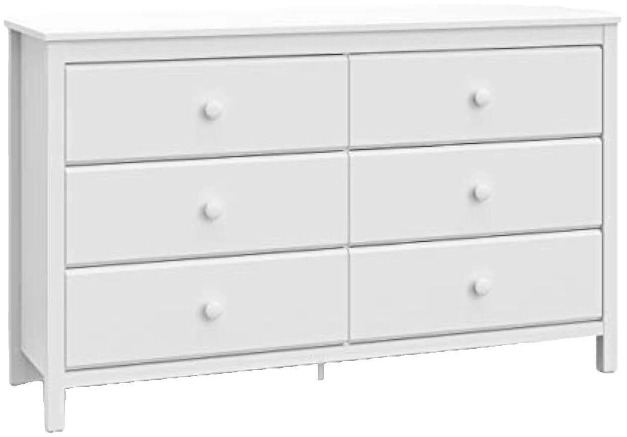 Wooden White Dresser Dressers & Chests of Drawers