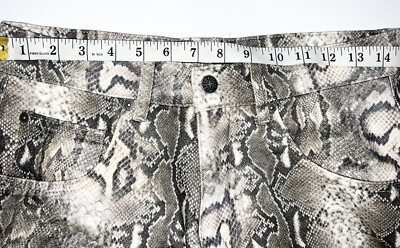 Jaded London Boa Snake Print Colossus Jorts (100% Authentic