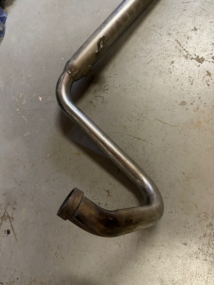 OEM Vintage Kawasaki KZ400 Exhaust Muffler Pipe eBay