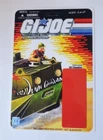 REPRO Reproduction GI JOE CUSTOM 88 SGT SLAUGHTER Plastic CARDBACK Fig File Card