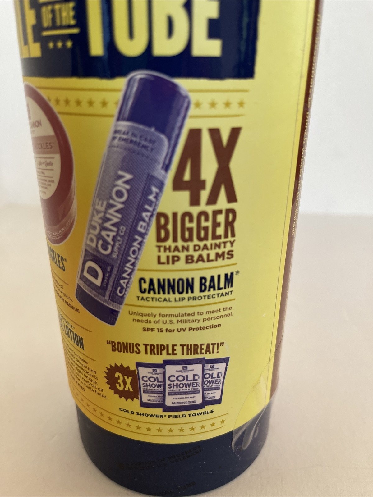 Duke Cannon Supply Co. Winter Survival Tube Skincare for sale online eBay