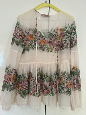 Twinset Italy women's blouse new size 38 M cotton