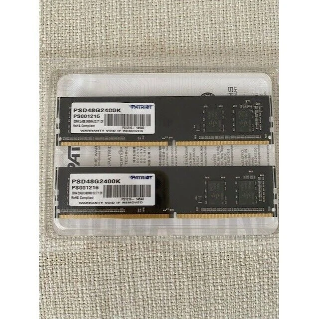 PATRIOT Signature Line 8GB (2 x 4GB) 288-Pin DDR4 PC4-19200 2400MHz Memory - Image 2 of 2