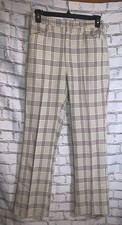 Haggar Slacks Vintage Flare 70s Bottoms Disco Plaid Pants 31 x 31 Disco Fever