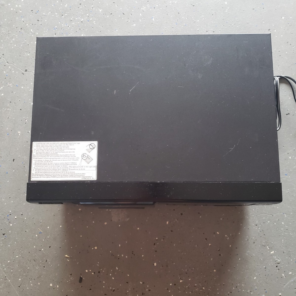 Pioneer PD-F506 25 Disc CD Changer Compact Disc File Type Works