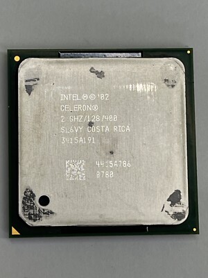 Intel Celeron  2.0/128/400 Socket 478 1.525V SL6VY BX80532RC2000B CPU Processor