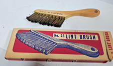 Vintage No. 25 Lint Chaser Brush Wooden w/brush