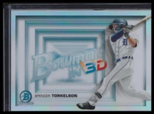 2022 Bowman #B3D-11 Spencer Torkelson Bowman in 3D Detroit Tigers