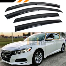 FOR 2018-2022 HONDA ACCORD LX EX SPORT TOURING WINDOW VISOR RAIN GUARD DEFLECTOR