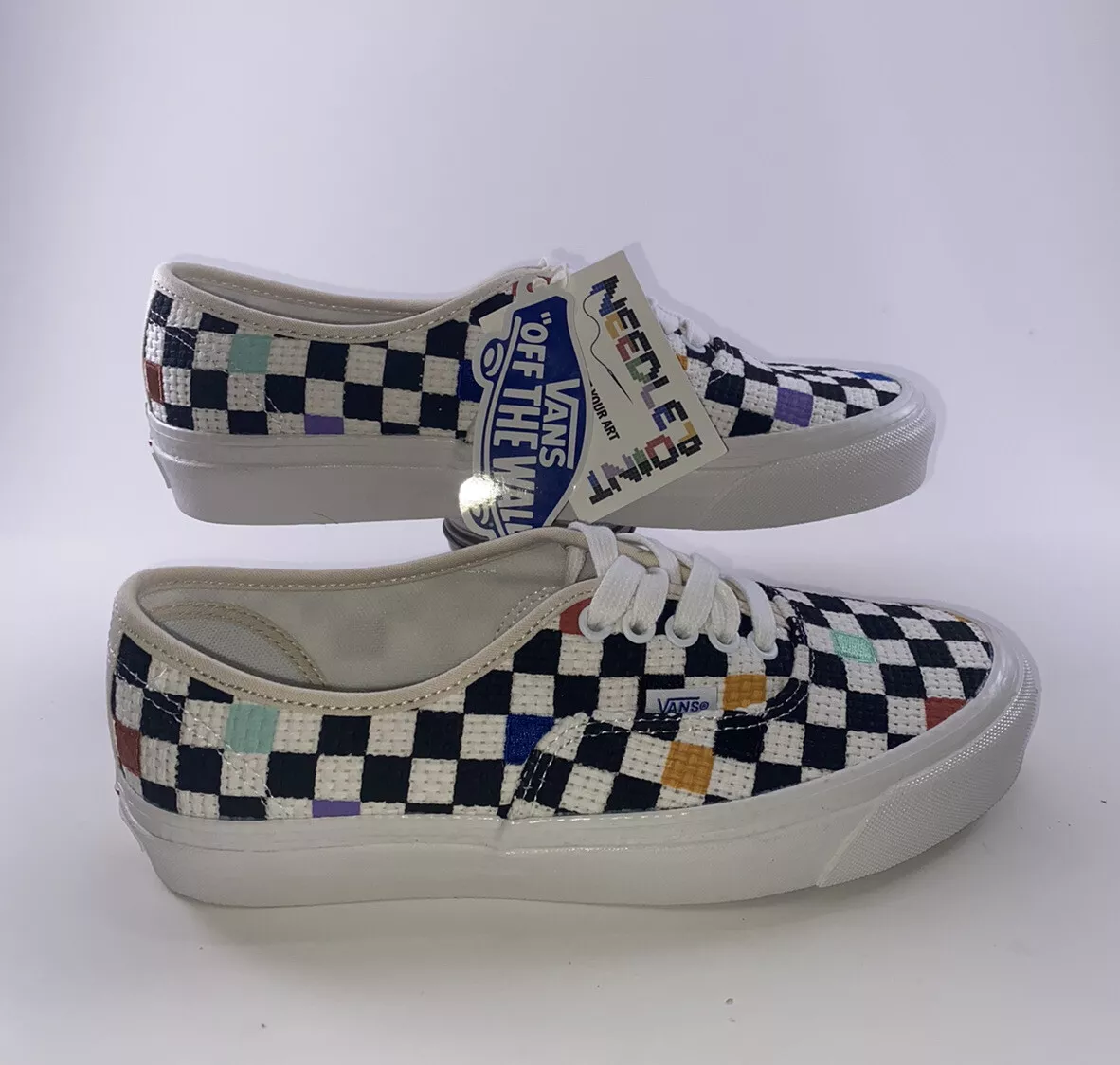 Anaheim checkerboard vans top
