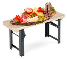 Bierzeltbankerl Brotzeitbankerl Natur Brotzeit Mini Bank Aufsatzboard Buffet