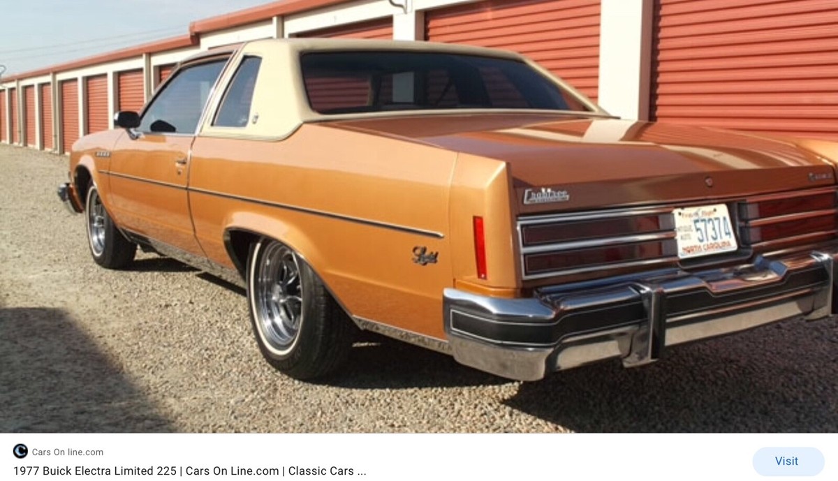 77 78 79 Buick Electra tail Light RIGHT Passenger side 1977 1978