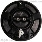 Yamaha R6 Gas Cap Vortex 1999-2017 2018 2019 2020 Black V-3 Fuel Filler Keyless