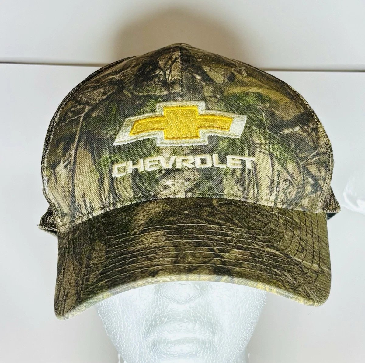 Casquette Chevrolet Chevy Bowtie Camouflage Rose - Taille Ajustable - Neuve