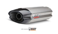 Mivv Suono Auspuff Edelstahl Passend FüR Kawasaki ZX-6R 2007-2008