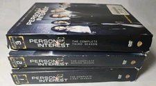 Person Of Interest The Complete Seasons 1-3 DVD Sets 