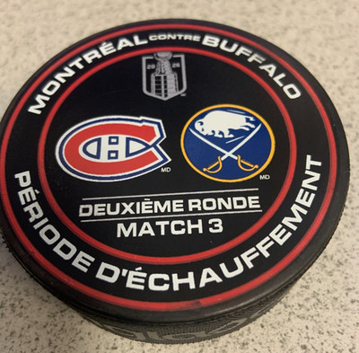 2026 NHL Playoffs Game 3 Matchup Puck Montreal Canadiens Buffalo Sabres 5/10/26