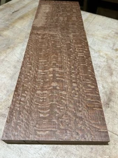 ONE BEAUTIFUL PIECE KILN DRIED LEOPARDWOOD 23" X 7" X 15/16"  WOOD LUMBER T9