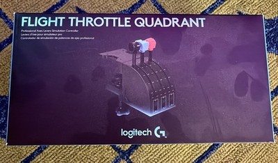 Logitech Pro Flight Throttle Quadrant | Flight Sim Controller Axis Levers