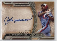 2015 Topps Tier One Acclaimed Auto 43/50 Andre Dawson #AA-AD Auto HOF 02ti