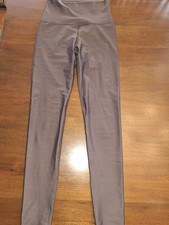 Aerie Offline Shine Tight High Rise Leggings Brownish Gray S