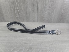 Harley Davidson Studded Leather Belt Chrome Bar Shield Buckle 97643-03V Size 36