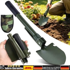Klappschaufel Klappspaten 4in1 Spaten Hacke S&auml;ge Camping Outdoor Minischaufel
