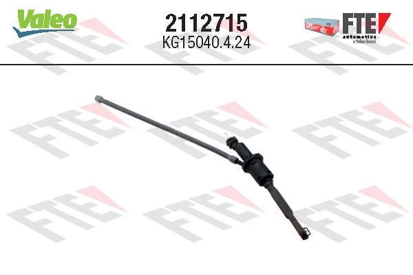 Cylindre émetteur embrayage Valeo 2112715 pour remplacer la pièce d'origine 9688378480