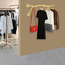 Metal Clothing Rack Clothes Hanging Load 22.6...