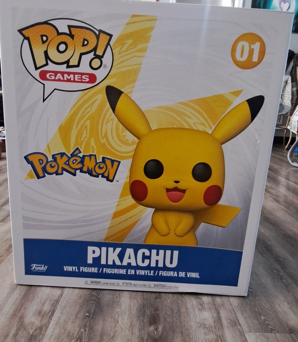 Funko Pop! Vinyl Mega 18 in: Pokémon - Pikachu (18 inch) for sale