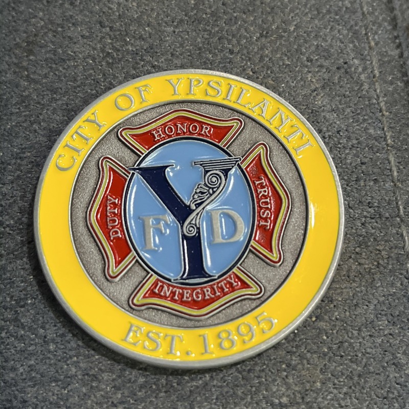 Ypsilanti Fire Department Challenge Coin- Michigan
