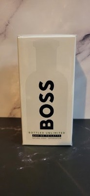 NEW IN BOX Boss Bottled UNLIMITED 3.3 oz 100ml Eau De Toilette Spray for Men