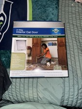 PetSafe CD10-050-11 2-Way Interior Cat Door Small 1 lb - 15 lb Easy Lock