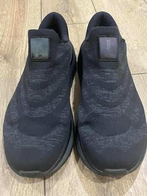 Hoka One One Cavu 3 Slip Black Running Shoes Womens 10 EU 42.5 Knit Comfort